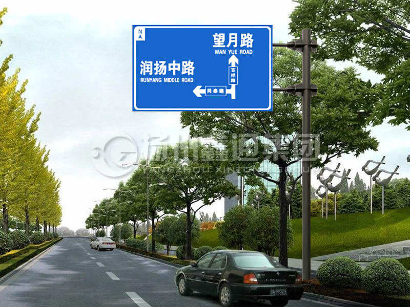 BZG-002，交通標(biāo)志桿，F(xiàn)型交通標(biāo)志桿