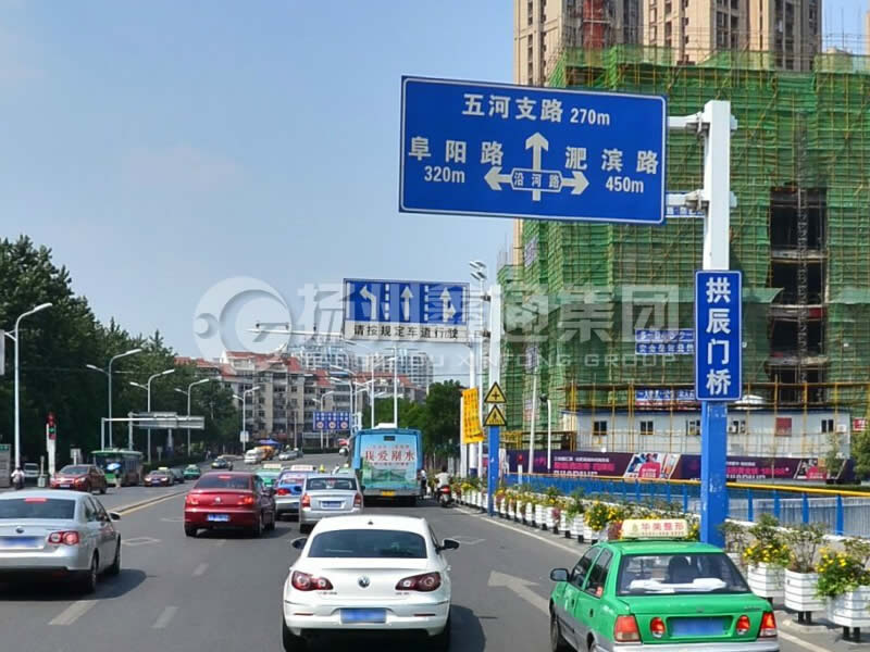BZG-017，F(xiàn)型交通標(biāo)志桿，合肥交通標(biāo)志桿