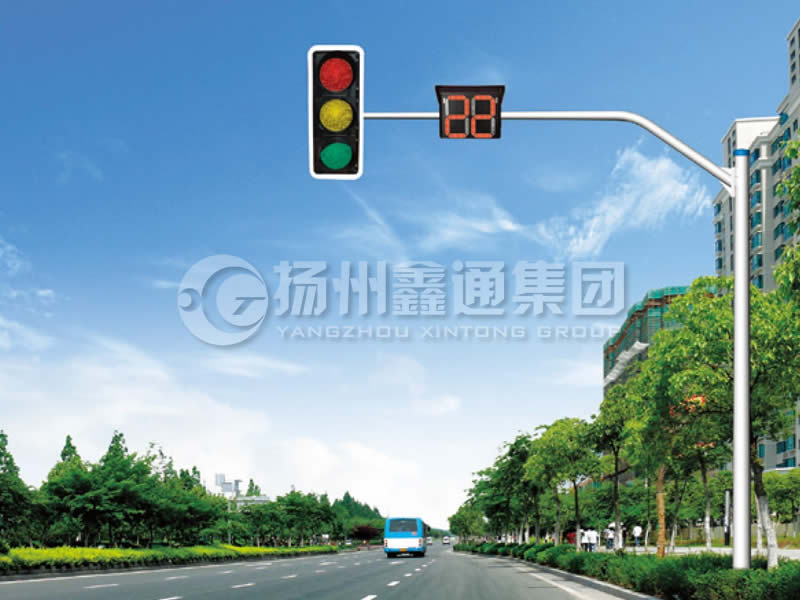 XHDG-010，彎臂信號燈桿，臨沂信號燈桿