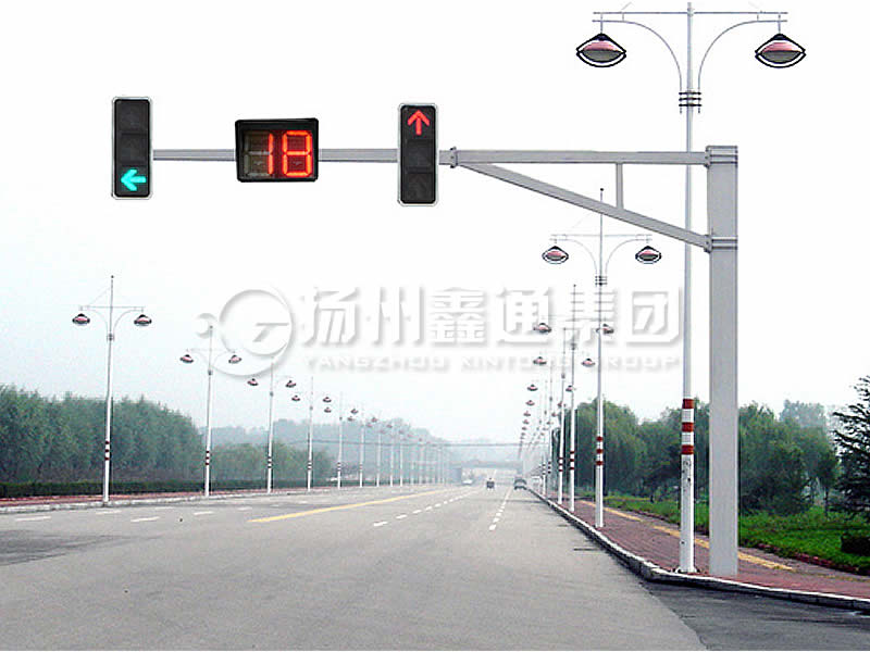 XHDG-052，方桿信號(hào)燈桿，淄博信號(hào)燈桿