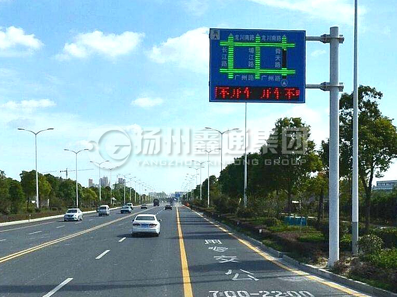 YDP-020，誘導(dǎo)屏桿，流量情報(bào)板立桿